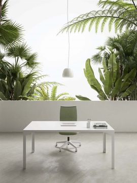 ENNA - Sectional melamine and plate office desk by DVO - view 7