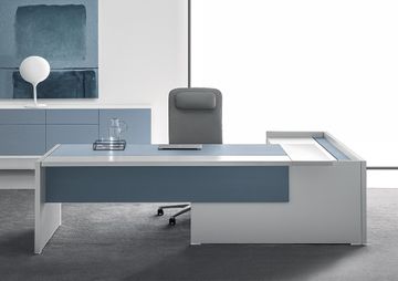 OXFORD - Sectional multiple wooden workstation desk by DVO - view 8