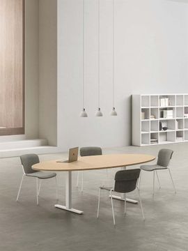 NOBU - Sectional melamine and metal office workstation by DVO - view 9