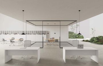 TREKO - Rectangular melamine high table by DVO - view 4