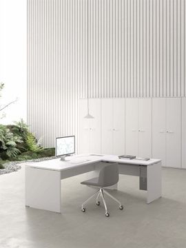 TREKO - Rectangular melamine high table by DVO - view 8