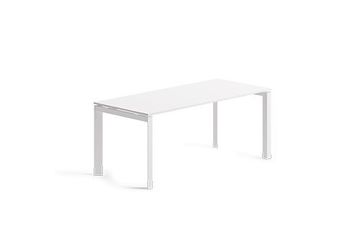E-PLACE - Square melamine and metal meeting table by DVO - view 4