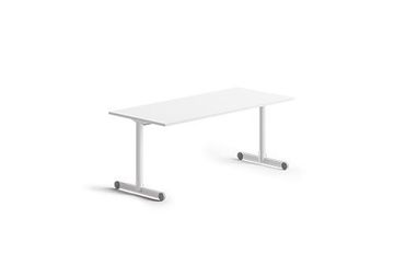 OSLO - Round melamine meeting table by DVO - view 4