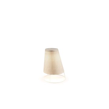 rechargeable floor lamp / outside in Steel - Collection Cone by Emu - view 9