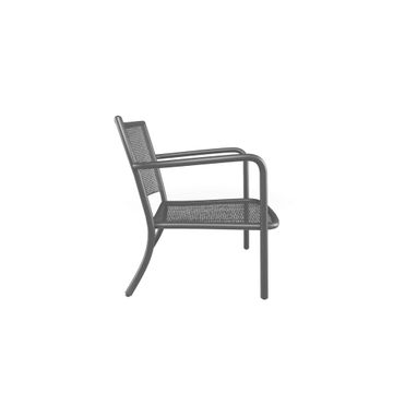lounge chair / outside in Steel - Collection Athena by Emu - view 4