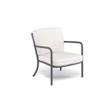 two seats sofa / outside in Steel - Collection Athena by Emu - view 7