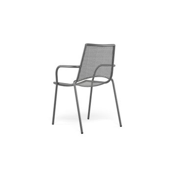 armchair / outside in Steel - Collection Ala by Emu - view 4