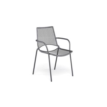 chair / outside in Steel - Collection Ala by Emu - view 8