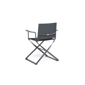 director's armchair / outside in Aluminium, emu-tex - Collection Ciak by Emu - view 3