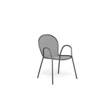 chair / outside in Steel - Collection Ronda by Emu - view 9