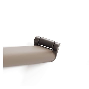 stackable sunbed with hidden wheels / outside in Aluminium, emu-tex - Collection Holly by Emu - view 5