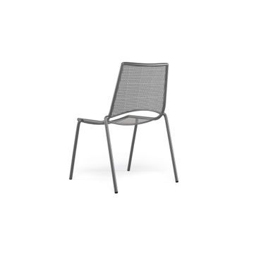 chair / outside in Steel - Collection Ala by Emu - view 4