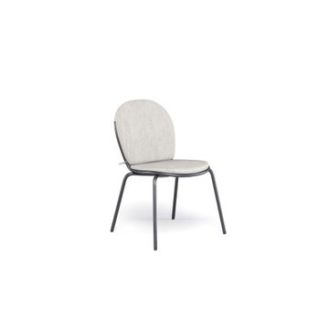 chair / outside in Steel - Collection Ronda by Emu - view 6