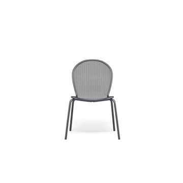 chair / outside in Steel - Collection Ronda by Emu - view 2