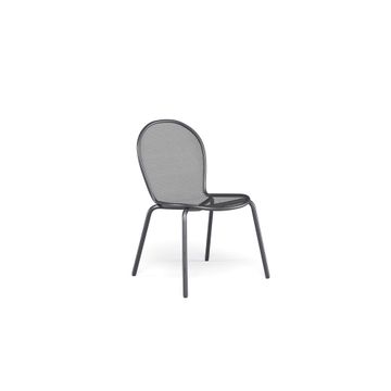 armchair / outside in Steel - Collection Ronda by Emu - view 9