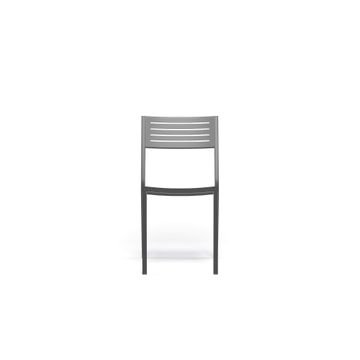 chair / outside in Steel - Collection Segno by Emu - view 2