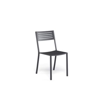armchair / outside in Steel - Collection Segno by Emu - view 8