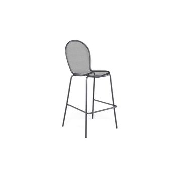 armchair / outside in Steel - Collection Ronda by Emu - view 8