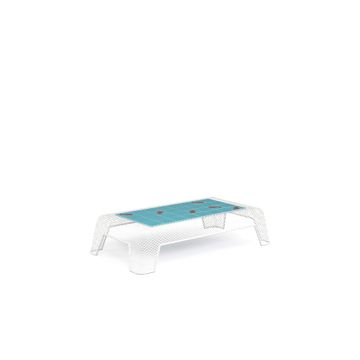 two seats sofa / outside in Steel - Collection Ivy by Emu - view 2