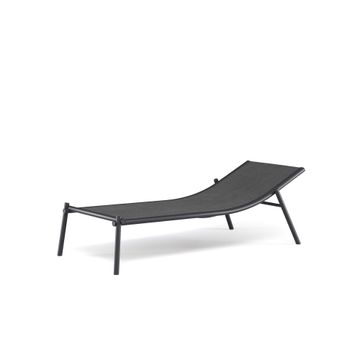 coffee table with ceramic top 48x48 / outside in Aluminium, Porcelain stoneware - Collection Terramare by Emu - view 6