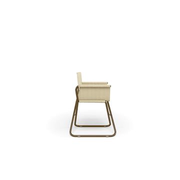 director's armchair / outside in Steel, emu-tex - Collection Snooze by Emu - view 2