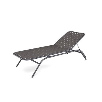 two seats sofa / outside in Aluminium - Collection Yard by Emu - view 5