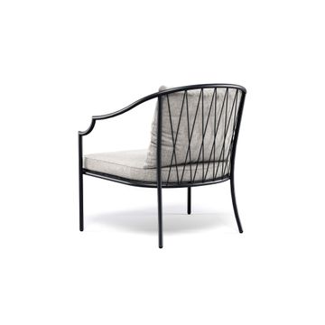 lounge chair / outside in Steel - Collection Como by Emu - view 5