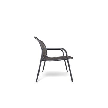 lounge-chair / outside in Aluminium - Collection Yard by Emu - view 3