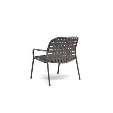 lounge-chair / outside in Aluminium - Collection Yard by Emu - view 4