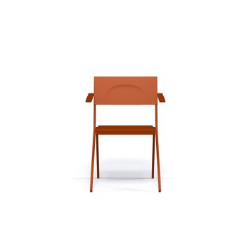 armchair / outside in Steel, Aluminium - Collection Mia by Emu - view 2