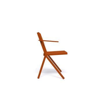 armchair / outside in Steel, Aluminium - Collection Mia by Emu - view 3