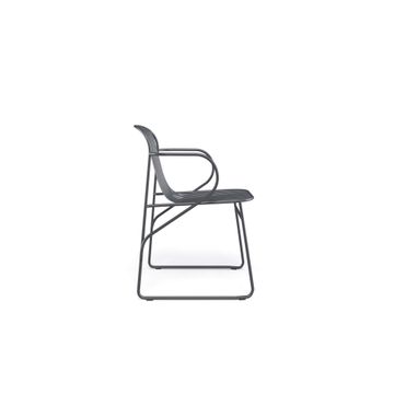 armchair / outside in Steel - Collection Riviera by Emu - view 3