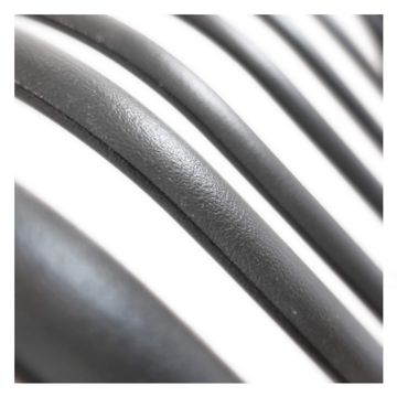 barstool / outside in Steel - Collection Riviera by Emu - view 5