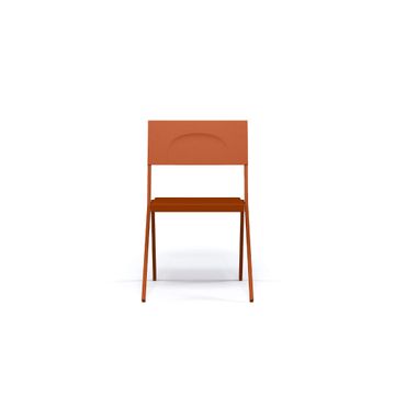 chair / outside in Steel, Aluminium - Collection Mia by Emu - view 2