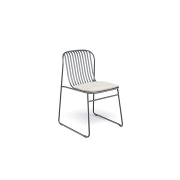 chair / outside in Steel - Collection Riviera by Emu - view 5