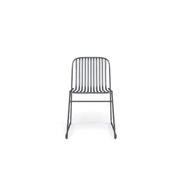 chair / outside in Steel - Collection Riviera by Emu - view 2