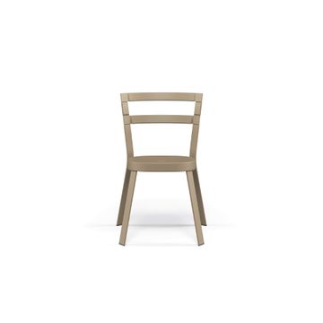 chair / outside in Steel - Collection Thor by Emu - view 2