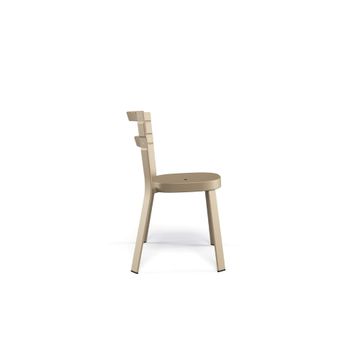chair / outside in Steel - Collection Thor by Emu - view 3