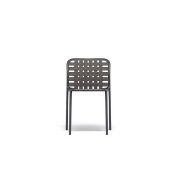 chair / outside in Aluminium - Collection Yard by Emu - view 2
