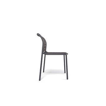 chair / outside in Aluminium - Collection Yard by Emu - view 3