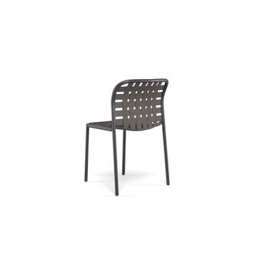 chair / outside in Aluminium - Collection Yard by Emu - view 4