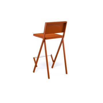 barstool / outside in Steel, Aluminium - Collection Mia by Emu - view 4