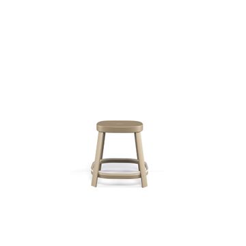 dining stool / outside in Steel - Collection Thor by Emu - view 3
