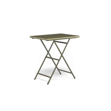 folding round table d80 / outdoor in steel - Collection Arc en ciel by Emu - view 4