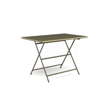 folding round table d80 / outdoor in steel - Collection Arc en ciel by Emu - view 5