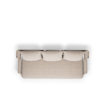 Saint Martin 3-seater weaving sofa by Emu - view 3