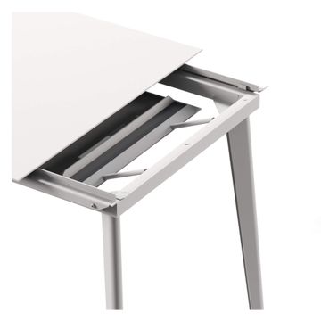extensible table balcony / outside in Steel - Collection Plus4 by Emu - view 5