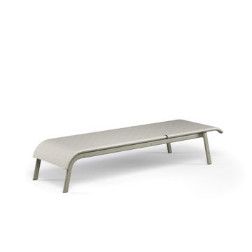 stackable sunbed / outside in Aluminium, emu-tex - Collection Tiki by Emu - view 4