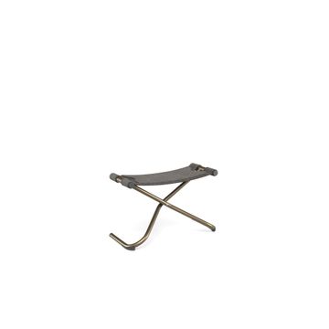 deck chair cozy / outside in Steel, Microfiber, EMU synthetic mesh - Collection Snooze by Emu - view 4