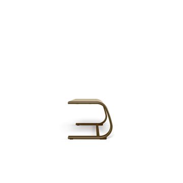foot stool / outside in aluminium, Emu-Tex - Collection Holly by Emu - view 2